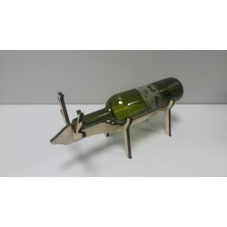 Wine bottle stand - Deer